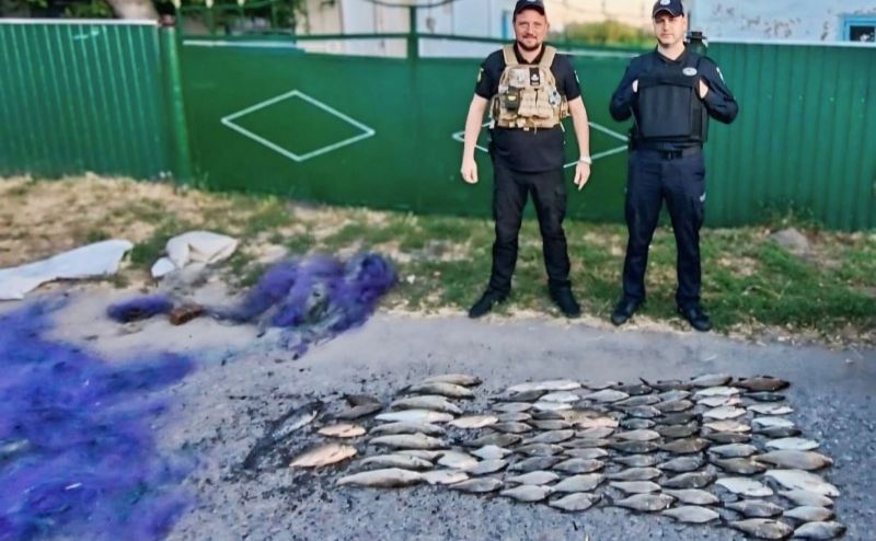 На Київщині браконьєр наловив риби на 167 тисяч гривень (ФОТО)