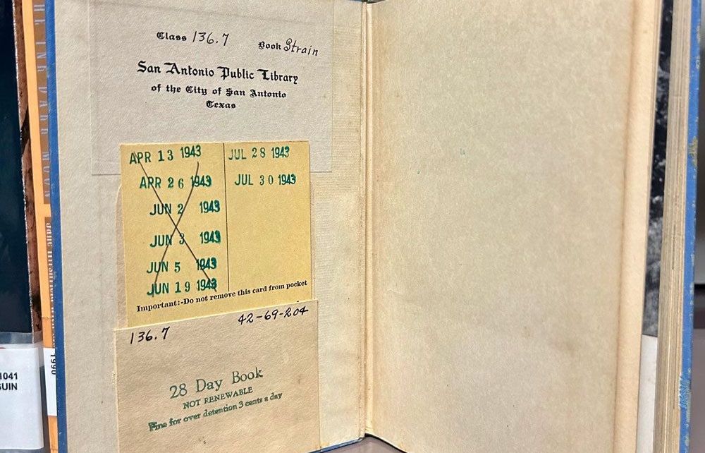 У США до бібліотеки повернули книгу через 82 роки