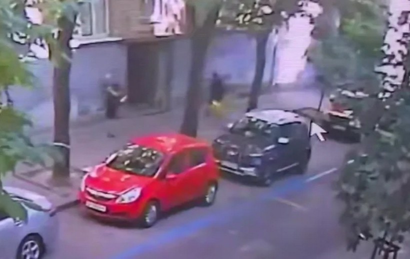 Вбивство Парубія у Львові: з'явилося відео з камер спостереження