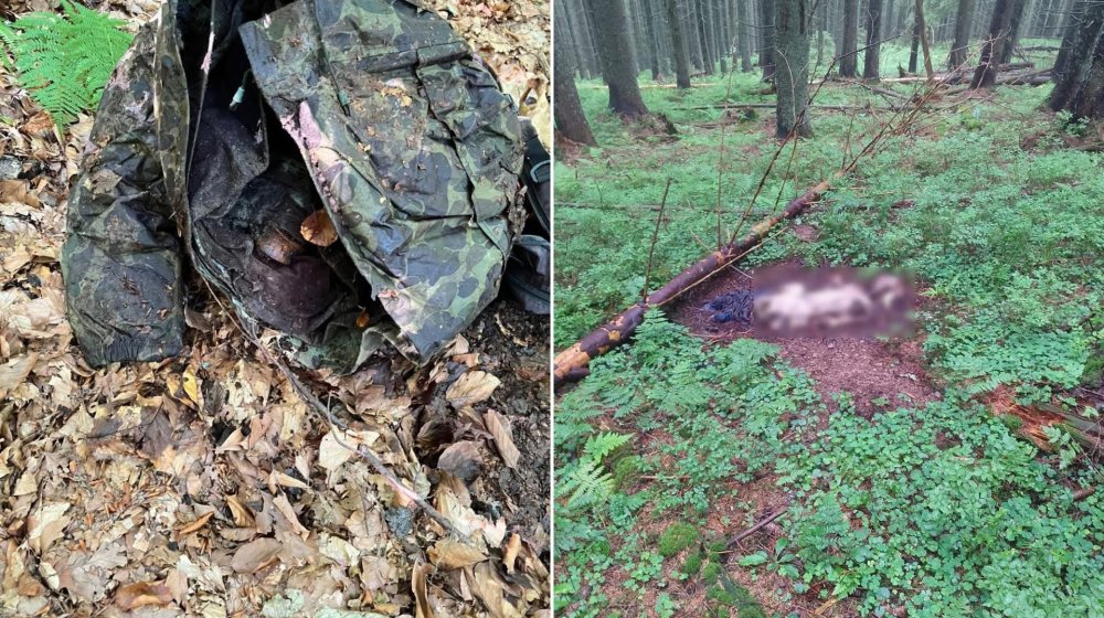 У Карпатах прикордонники виявили рештки двох людей (ФОТО)