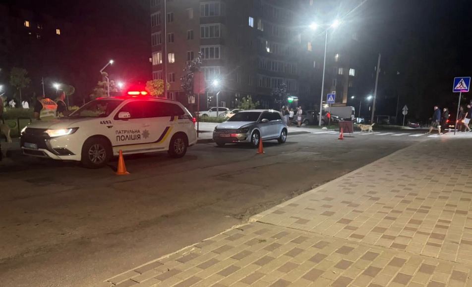 Житомирська поліція затримала водія, який втік з місця наїзду на 2--х хлопчиків