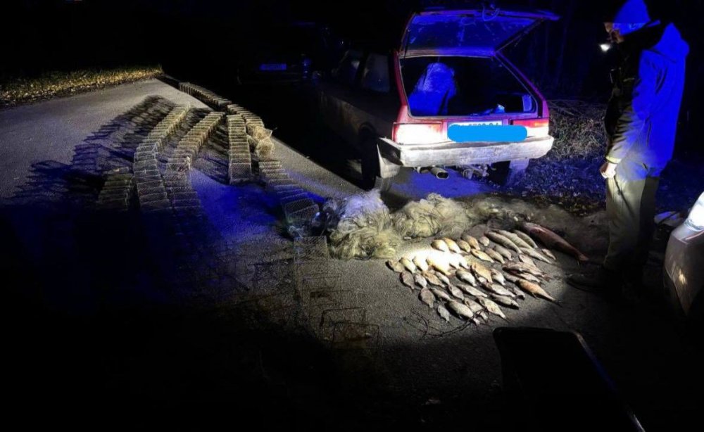 На Київщині браконьєр виловив риби та раків на чверть мільйона гривень (ФОТО)
