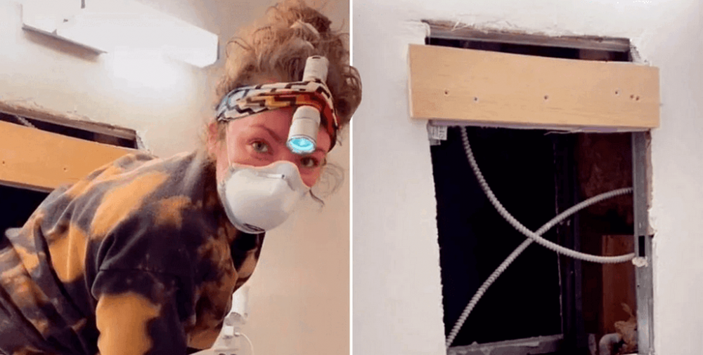 У Нью-Йорку жінка знайшла за дзеркалом у ванній покинуту квартиру (ВІДЕО)