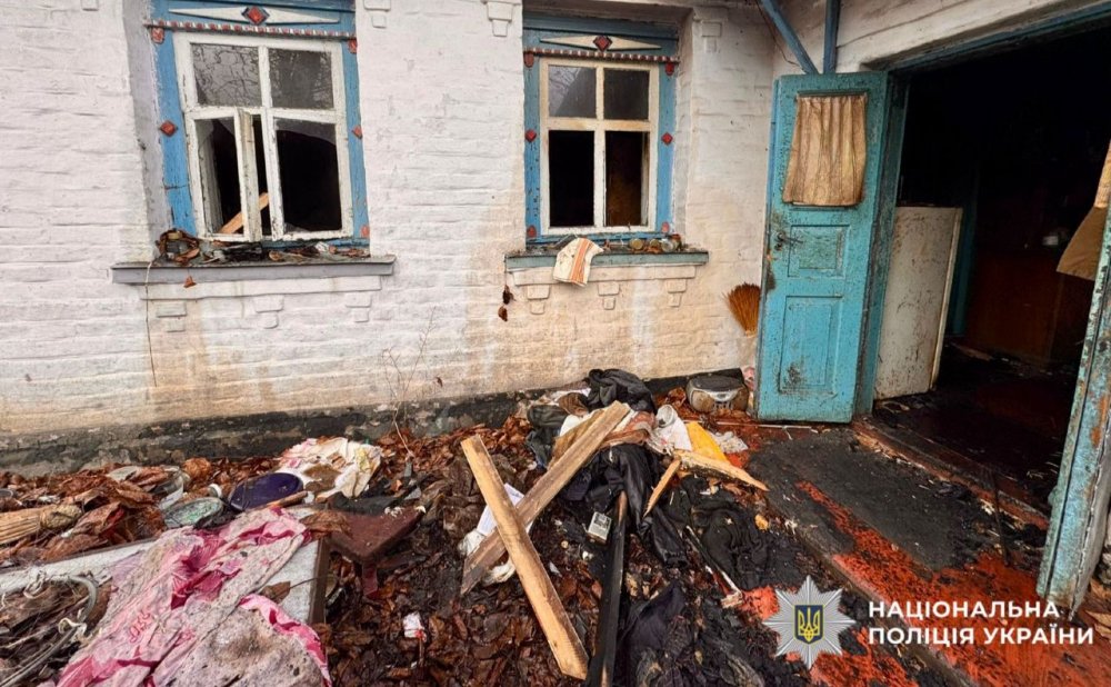 На Білоцерківщині дідусь згорів заживо у власному будинку