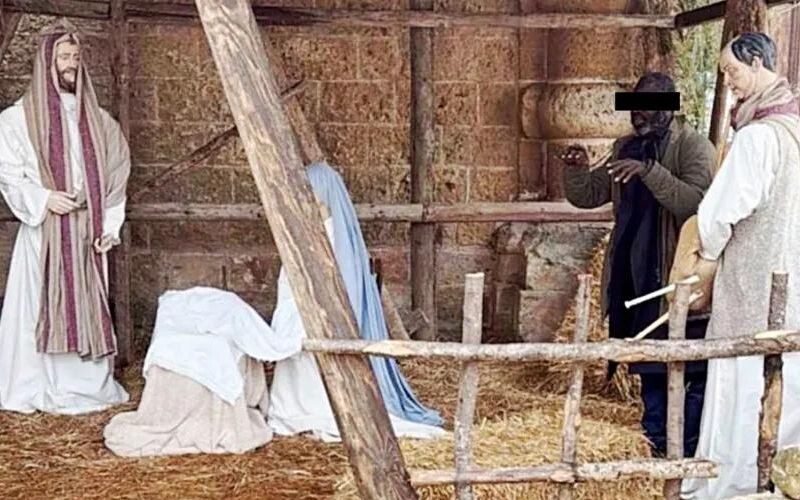 Злочинець в Італії намагався сховатися у різдвяному вертепі