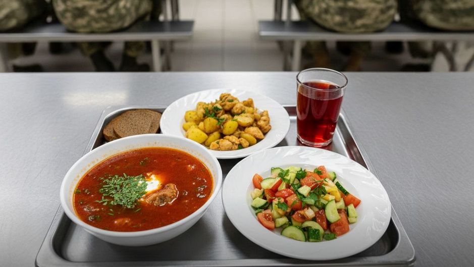 У ТЦК мобілізованих забезпечать харчуванням за стандартами ЗСУ