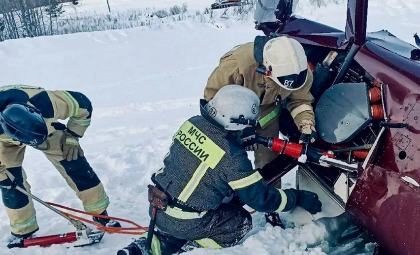 У РФ розбився вертоліт з олігархами, які допомагали у війні проти України (ВІДЕО)
