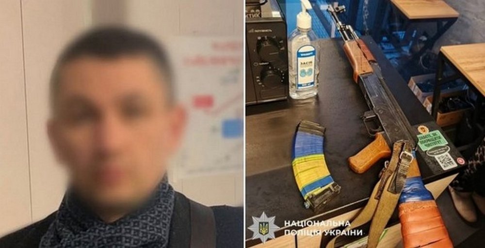 Киянин ходив по супермаркету з муляжем автомата, лякаючи оточуючих