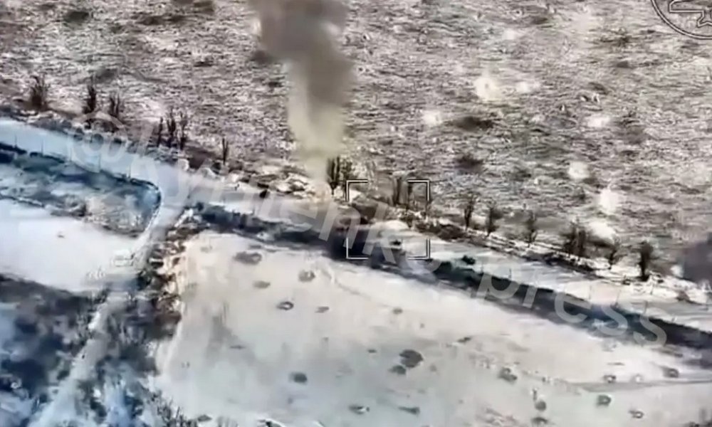 Під Покровськом HIMARS накрив колону російських військових (ВІДЕО)