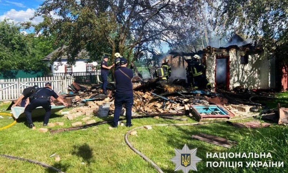 На Бориспільщині чоловік загинув внаслідок вибуху трьох газових балонів