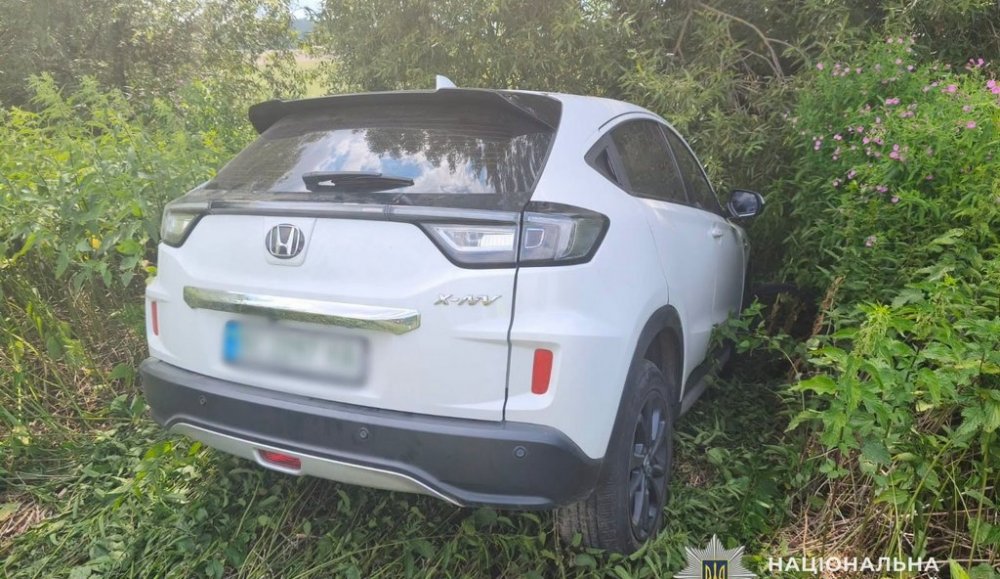 На Львівщині автомобіль вилетів у кювет: внаслідок ДТП постраждали двоє людей (ФОТО)