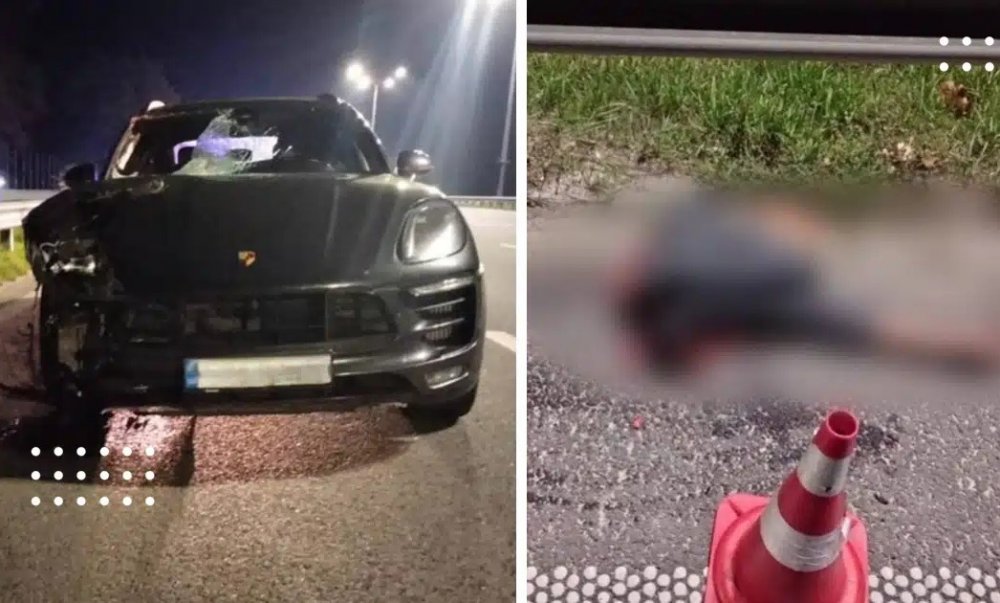 На трасі Київ-Бориспіль водій Porsche збив пішохода на смерть (ФОТО)